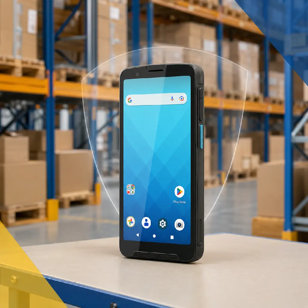 Terminal Unitech EA660 sous couverture UnitCare en environnement logistique