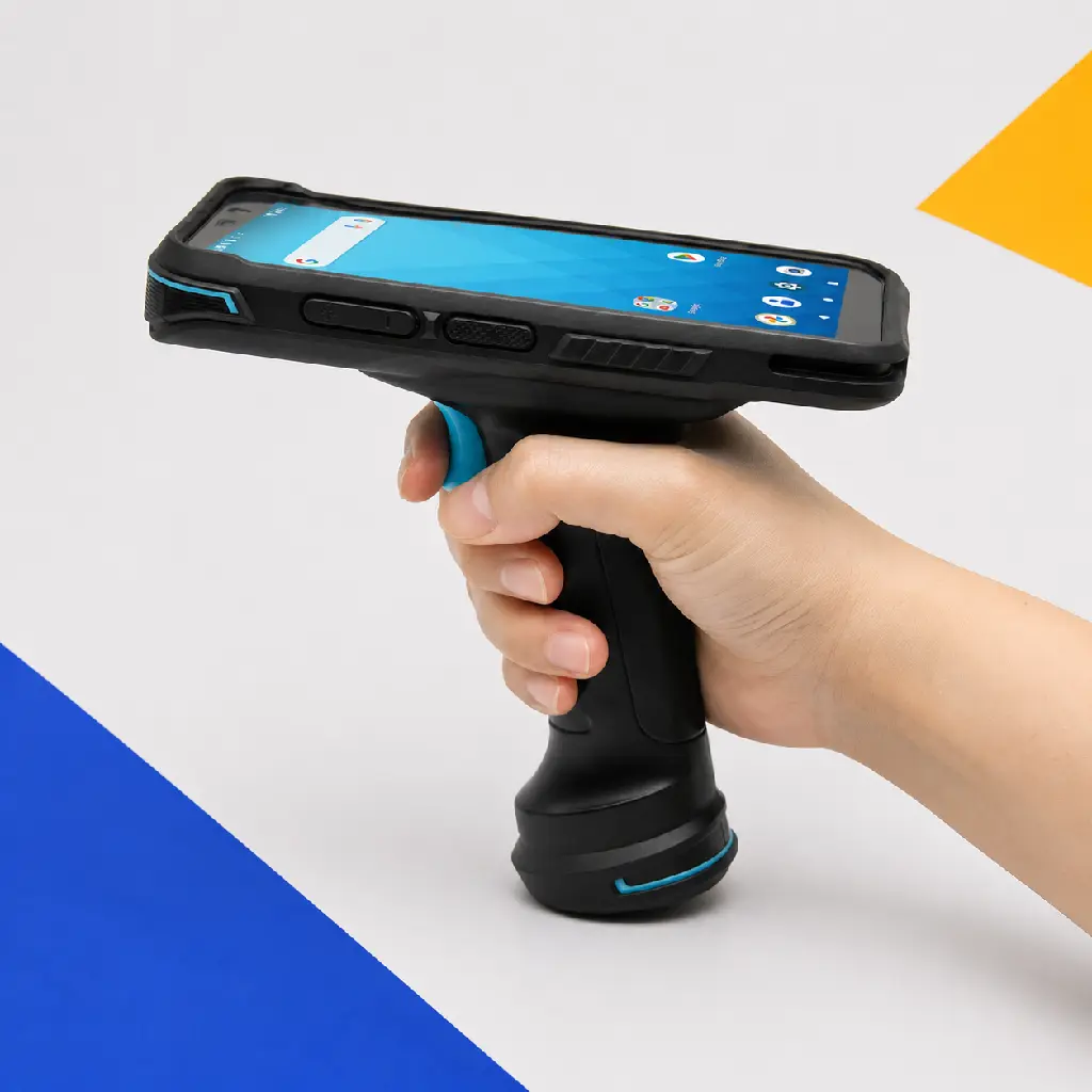 Prise en main de la poignée pistolet Unitech EA530 avec gâchette