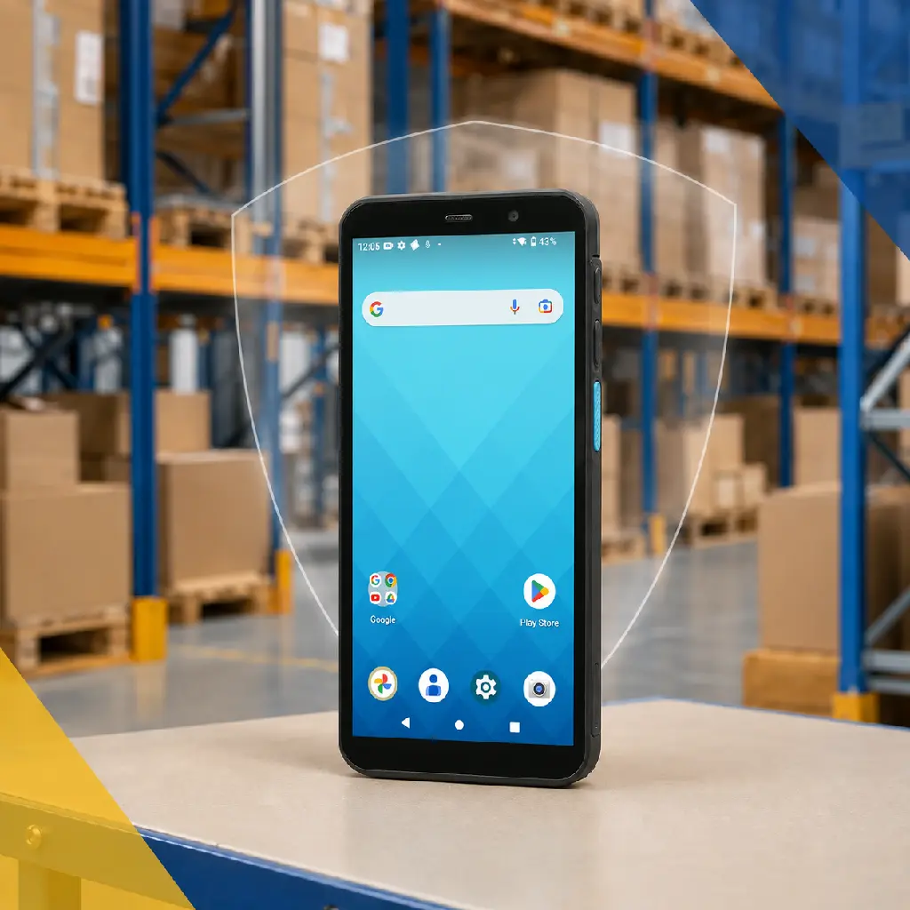 Terminal Unitech EA530 sous couverture UnitCare en environnement logistique