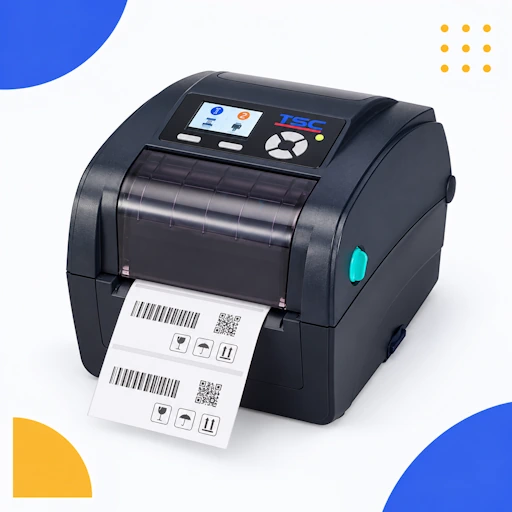 Imprimante d’étiquettes TSC TC210 – 203 dpi, Wi-Fi et Bluetooth