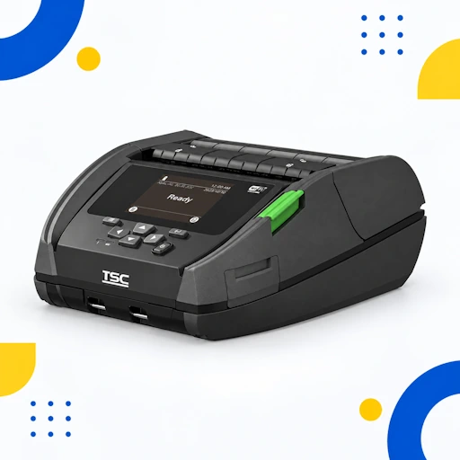 Imprimante d’étiquettes TSC Alpha-40L 4", 203 dpi, Wi‑Fi, Bluetooth, NFC et décolleur