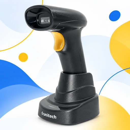 Douchette Unitech MS822B - 2D sans fil